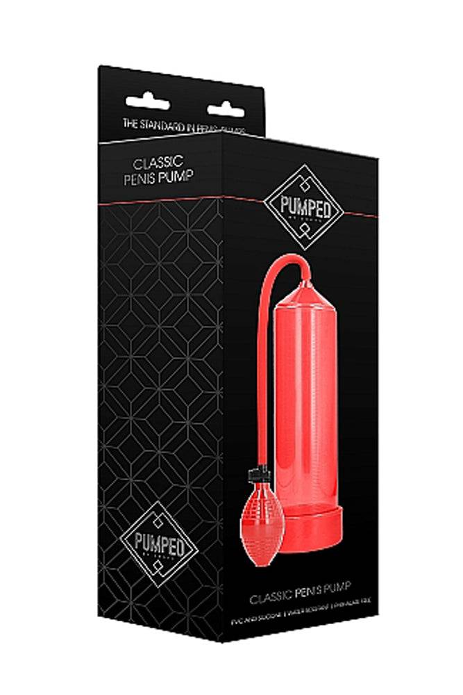 Shots Toys - Pumped - Classic Penis Pump - Red Sex Toy - Tophatter Daily Deals