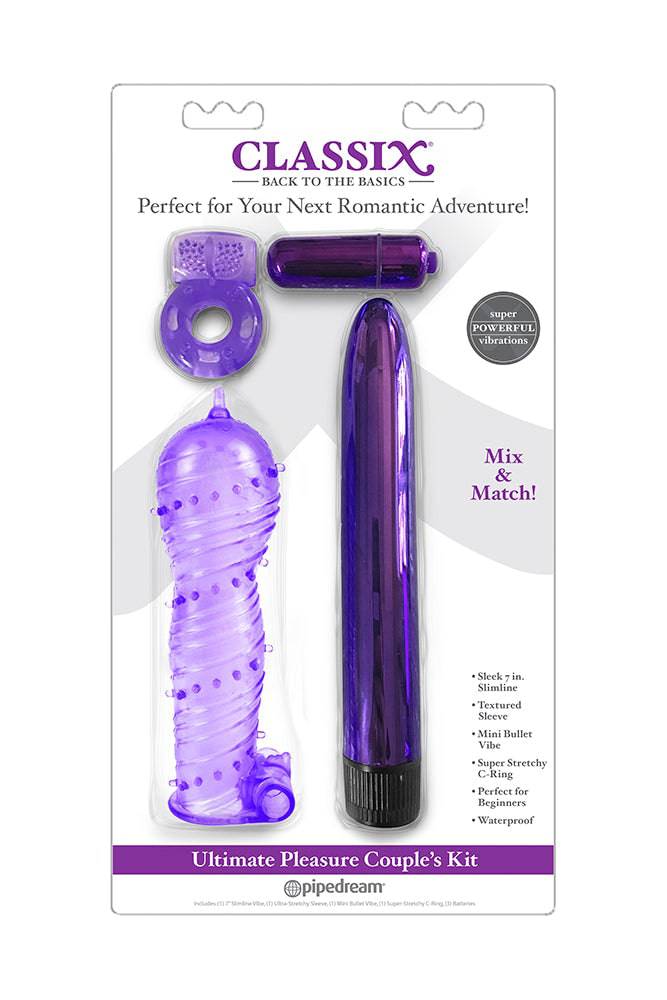 Pipedream - Classix Ultimate Pleasure Couples Kit - Purple Sex Toy - Tophatter Daily Deals