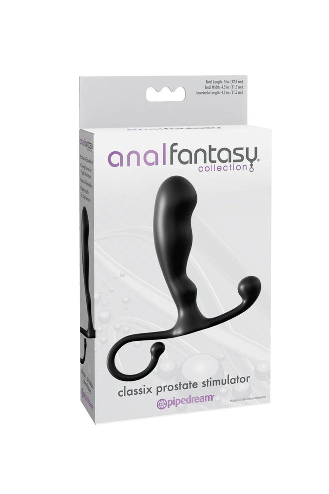 Pipedream - Anal Fantasy - Classix Prostate Stimulator - Black Sex Toy - Tophatter Daily Deals