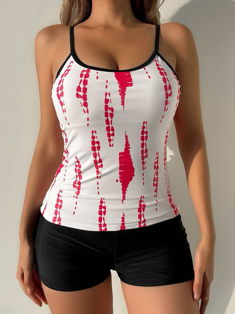 Classy Tie Dye Shorts Bikinis Sets Swimwear - Tophatter Daily Deals