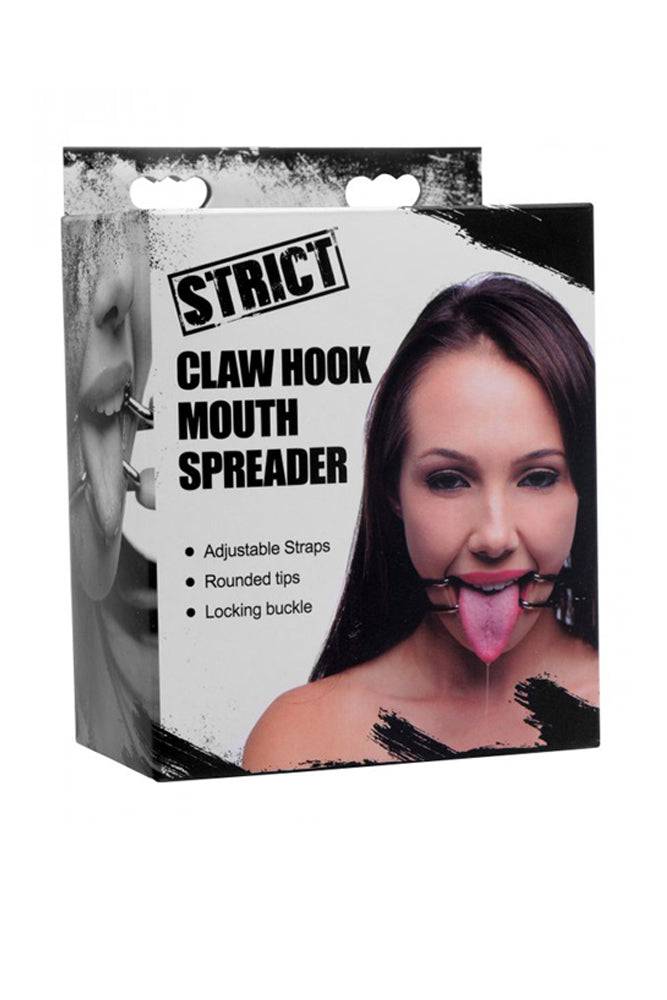 XR Brands - Strict - Claw Hook Mouth Spreader - Black BDSM - Tophatter Daily Deals