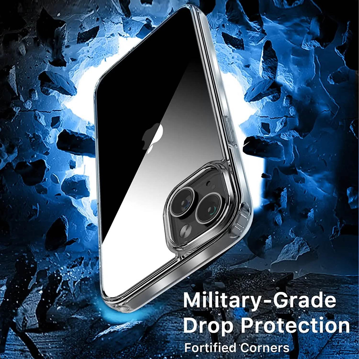 Clear Case for iPhone 14 Case 6.1 inch Phone Cases - Tophatter Daily Deals