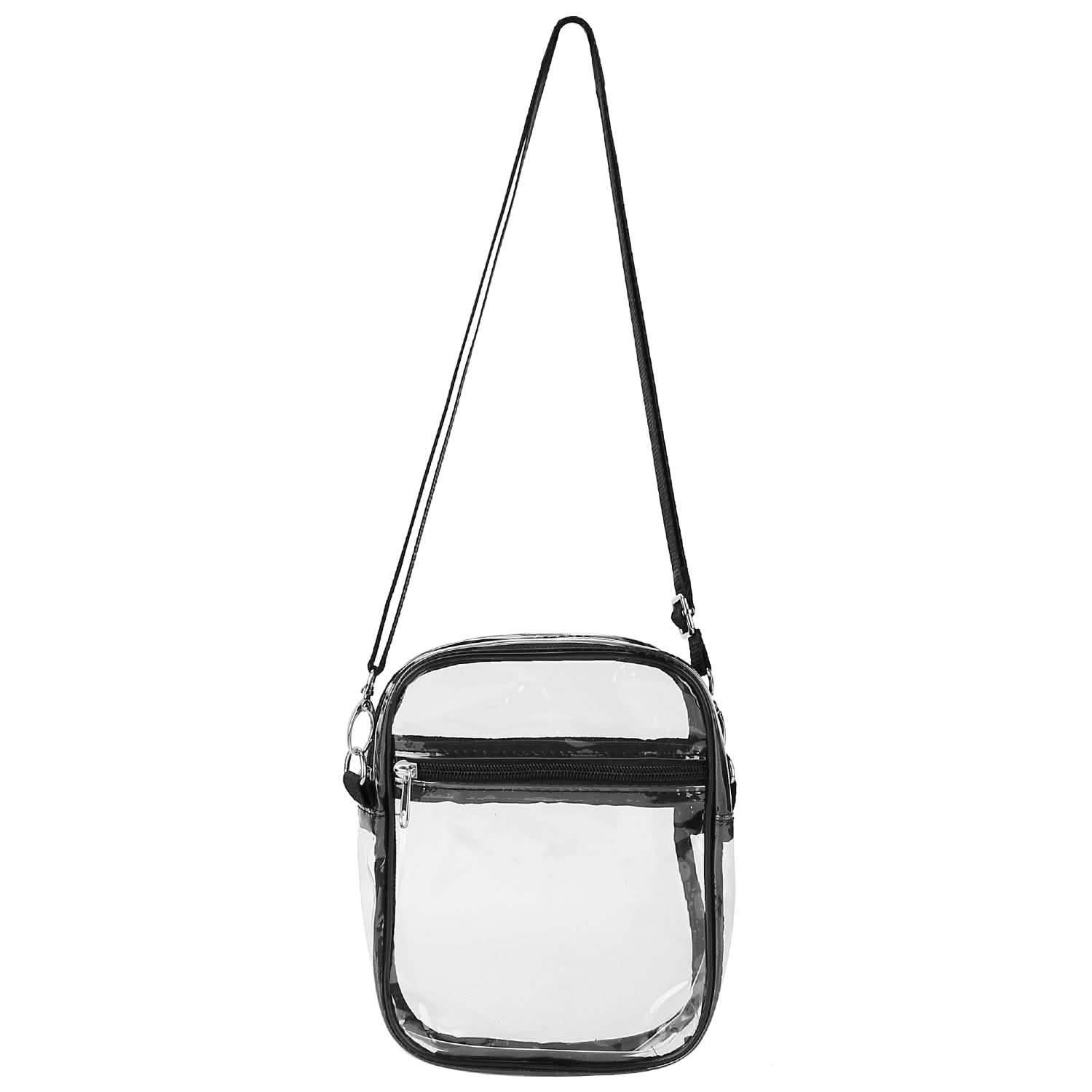 Clear Crossbody Bag Stadium Approved Handbags & Wallets - Tophatter Daily Deals