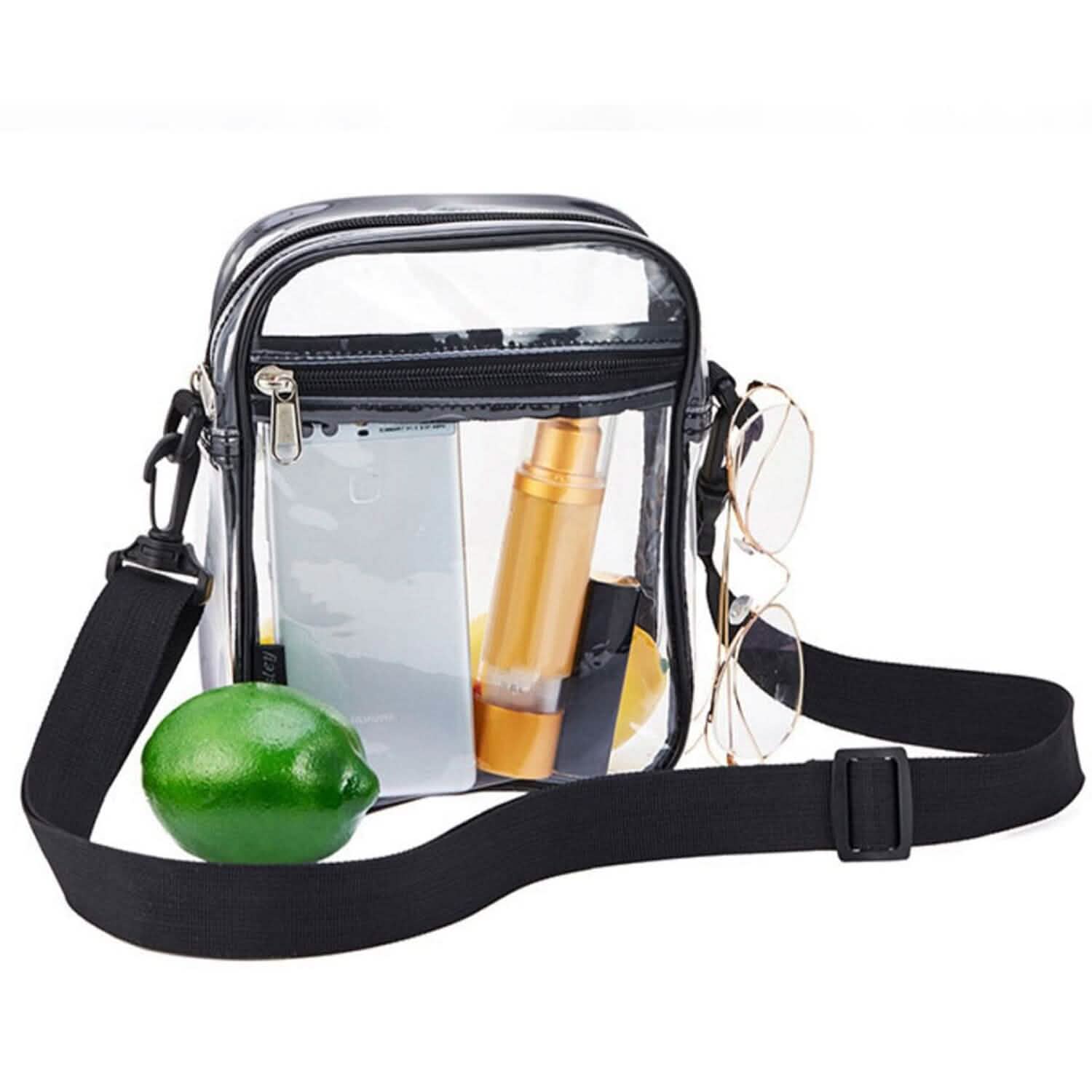 Clear Crossbody Bag Stadium Approved Handbags & Wallets - Tophatter Daily Deals