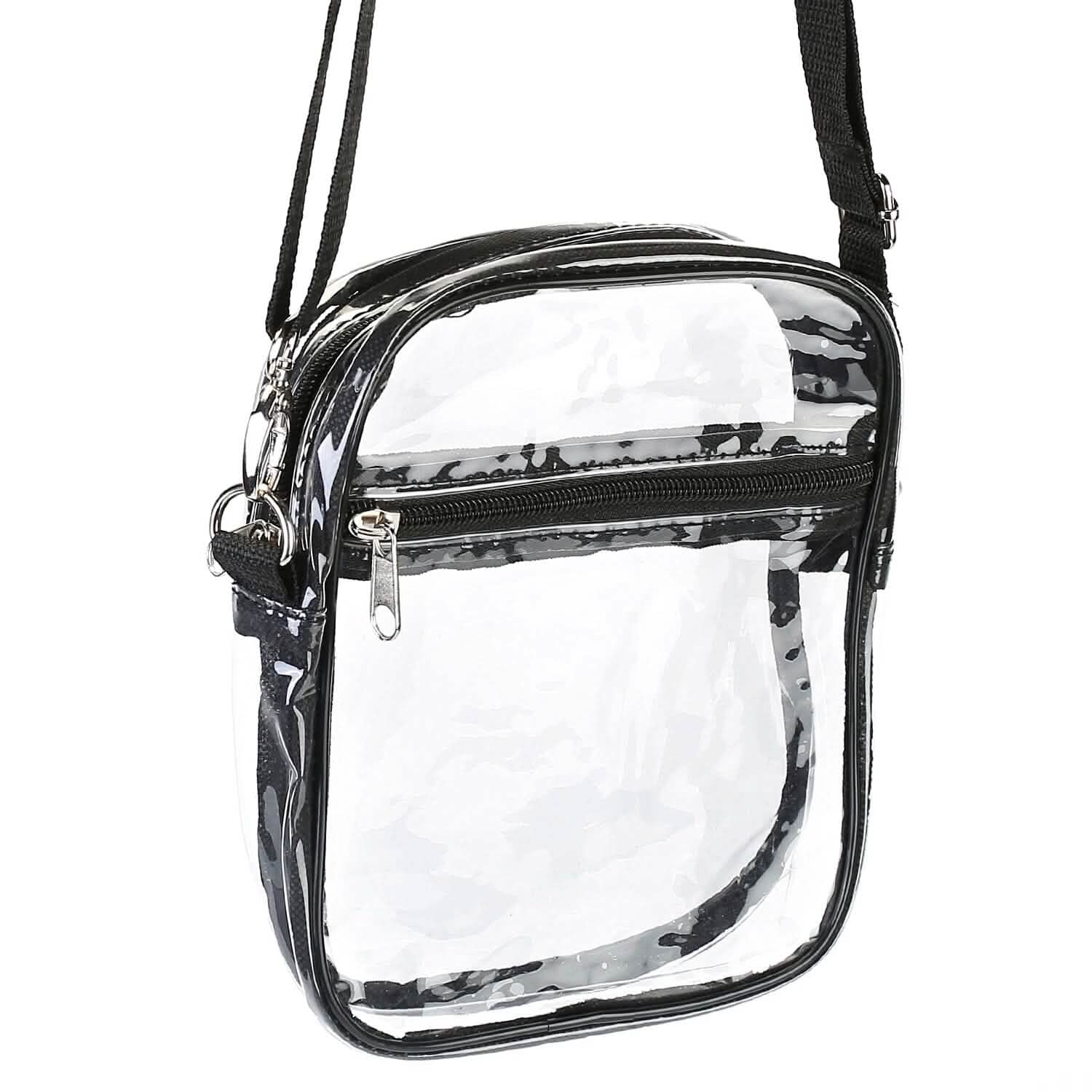 Clear Crossbody Bag Stadium Approved Handbags & Wallets - Tophatter Daily Deals