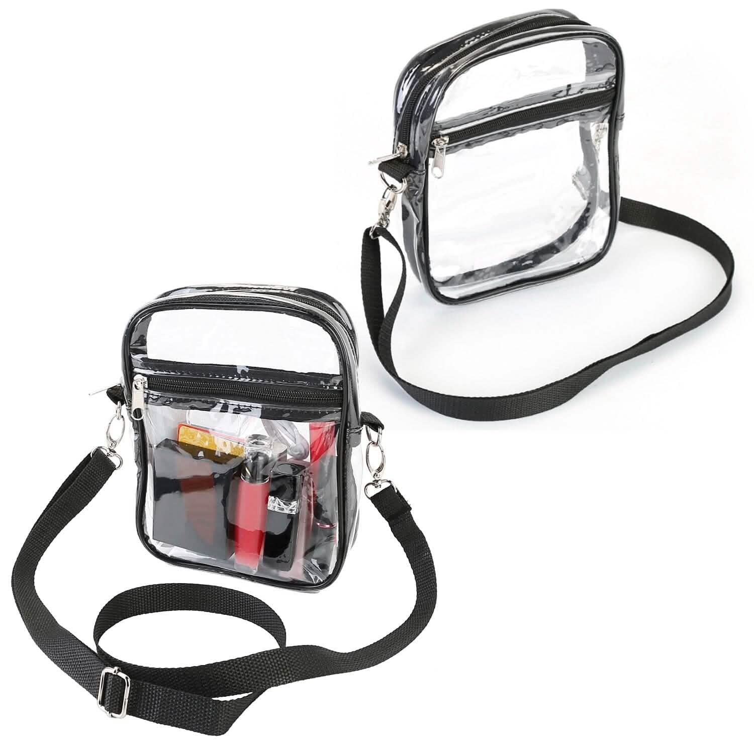 Clear Crossbody Bag Stadium Approved Handbags & Wallets - Tophatter Daily Deals