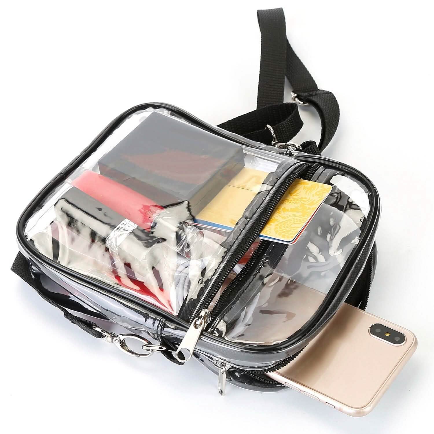 Clear Crossbody Bag Stadium Approved Handbags & Wallets - Tophatter Daily Deals