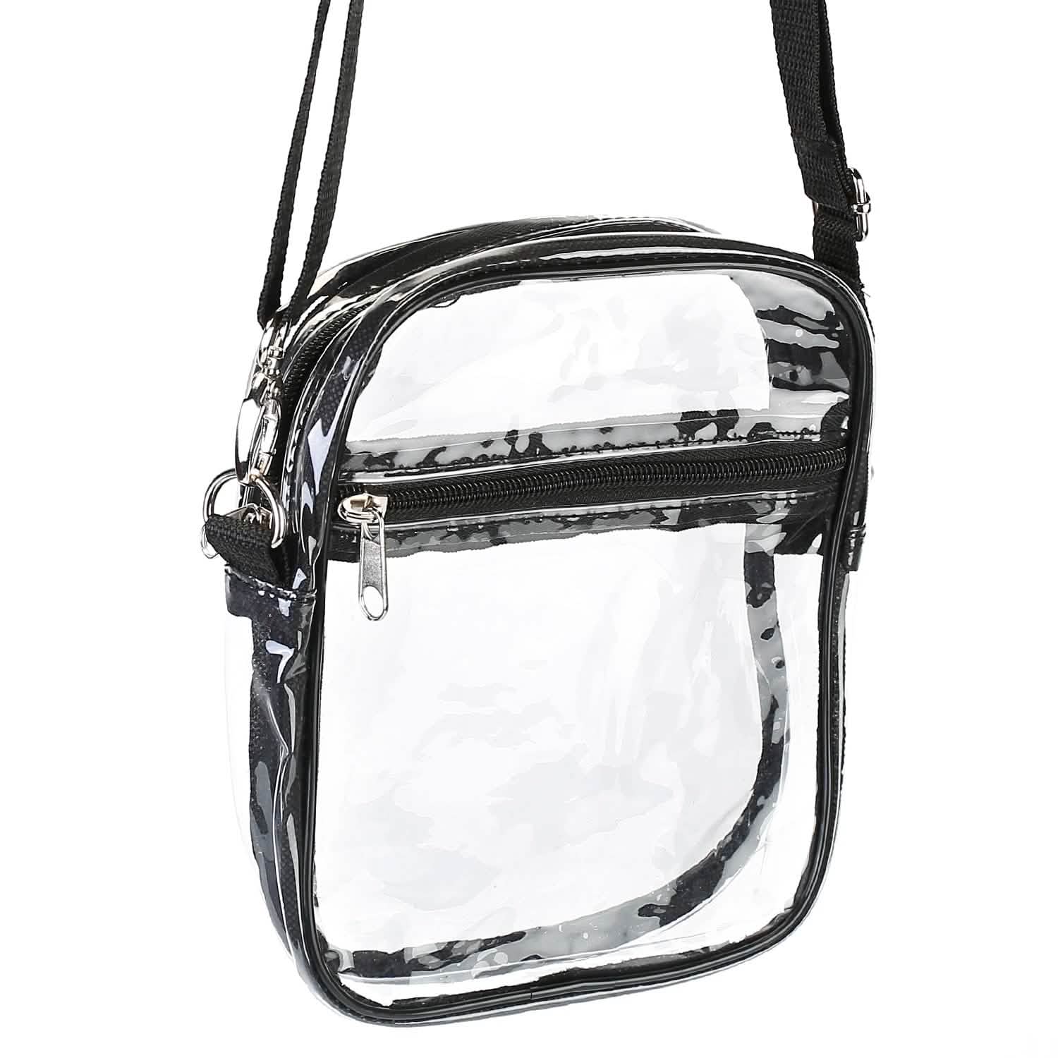Clear Crossbody Bag Stadium Approved Handbags & Wallets - Tophatter Daily Deals