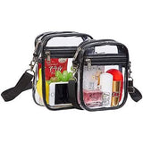 Clear Crossbody Purse Bag Handbags & Wallets - Tophatter Daily Deals
