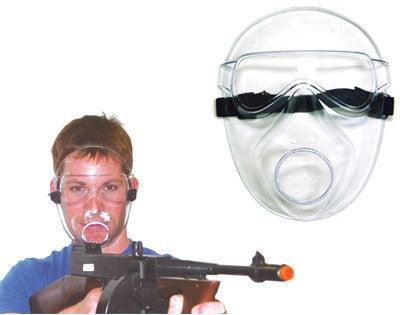 Clear Acrylic Face Mask Tactical - Tophatter Daily Deals
