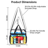 Clear Transparent Shoulder Bag Stadium Approved Handbags & Wallets - Tophatter Daily Deals