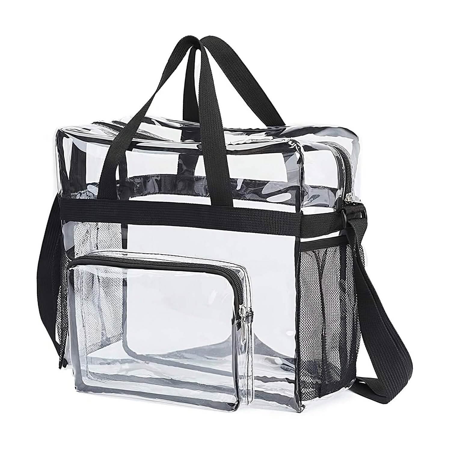 Clear Transparent Shoulder Bag Stadium Approved Handbags & Wallets - Tophatter Daily Deals
