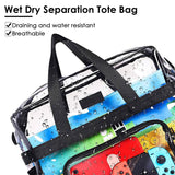 Clear Transparent Shoulder Bag Stadium Approved Handbags & Wallets - Tophatter Daily Deals