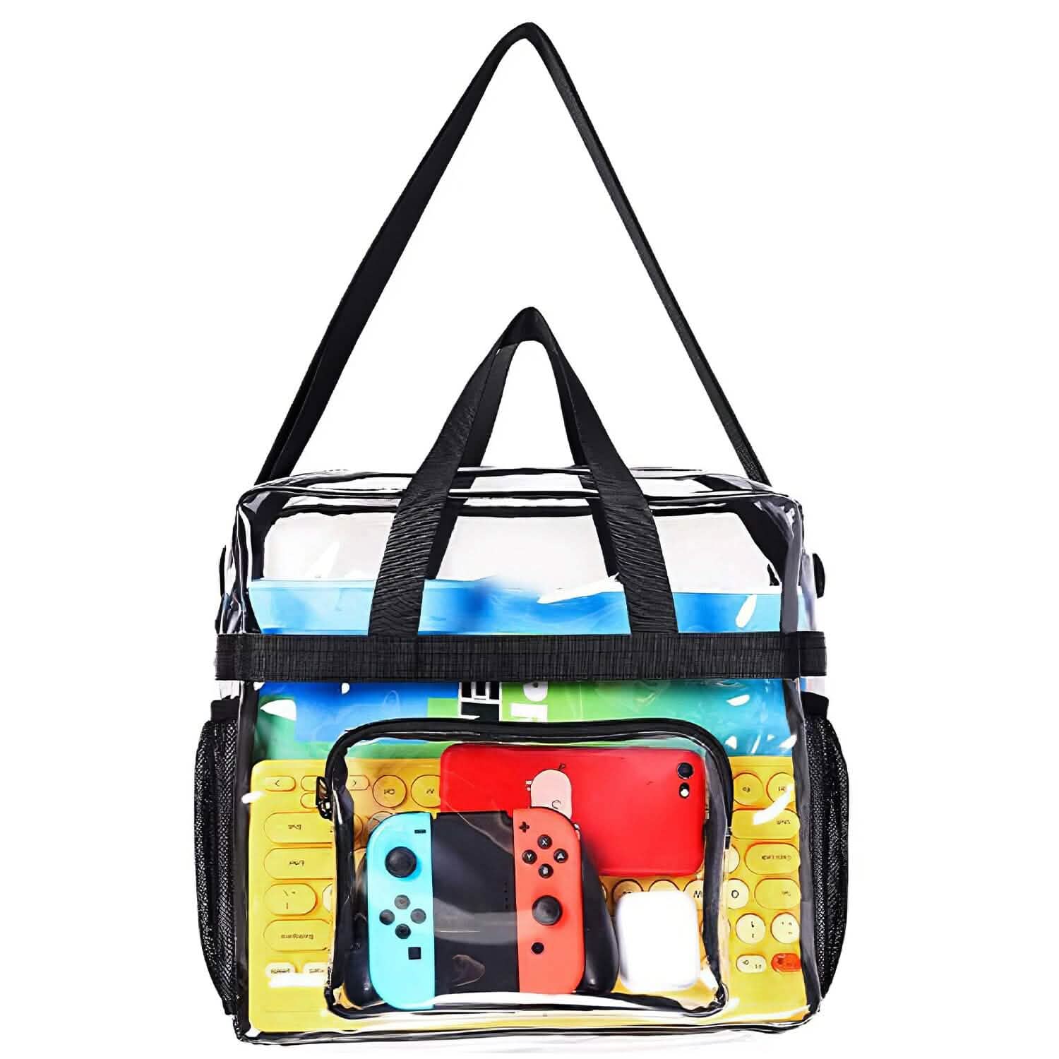 Clear Transparent Shoulder Bag Stadium Approved Handbags & Wallets - Tophatter Daily Deals