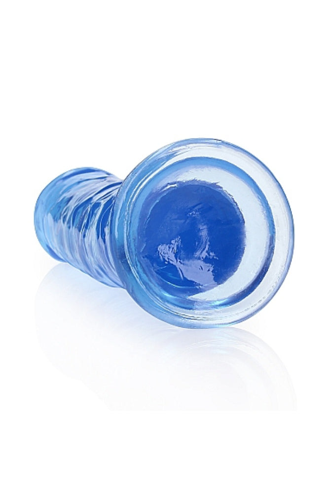 Shots Toys - RealRock - 8" Realistic Dildo with Suction Cup - Blue Sex Toy - Tophatter Daily Deals