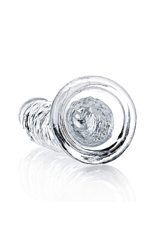 Shots Toys - RealRock - 8" Slim Realistic Dildo with Suction Cup - Clear Sex Toy - Tophatter Daily Deals
