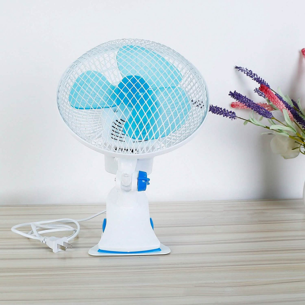 Clip-On 2 Speeds Quiet Clamp Fan Household Appliances - Tophatter Daily Deals