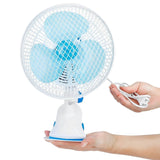 Clip-On 2 Speeds Quiet Clamp Fan Household Appliances - Tophatter Daily Deals