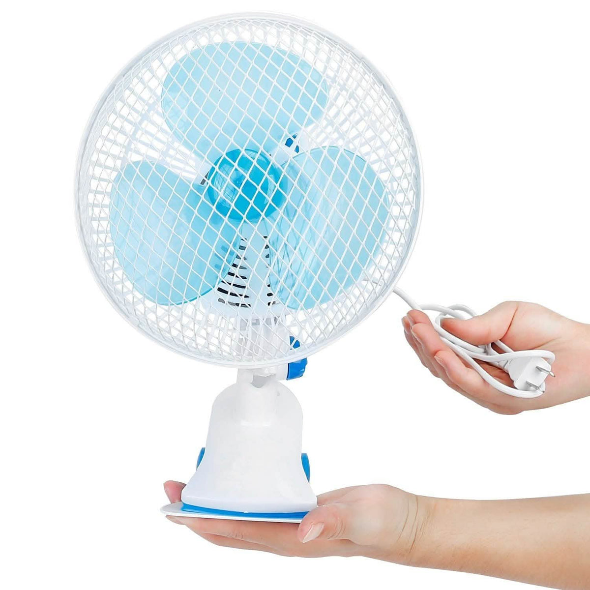 Clip-On 2 Speeds Quiet Clamp Fan Household Appliances - Tophatter Daily Deals