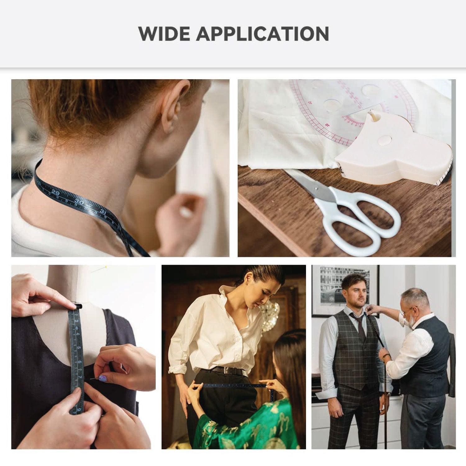 Measuring Tape for Body - Push-Button Retract Lock Pin System 150CM Automatic Telescopic Body Measure Tape Business & Industrial - Tophatter Daily Deals