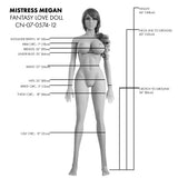 Mistress Megan Life Size Sex Doll 66 Inch 88lb Realistic BioSkin TPE with Poseable Joints and Accessories > Sex Toys > Sex Dolls > Premium - Tophatter Daily Deals
