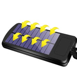 COB Solar Street Lights Remote Control Motion Sensor Security Wall Light with 3 Modes Solar Outdoor Lights - Tophatter Daily Deals