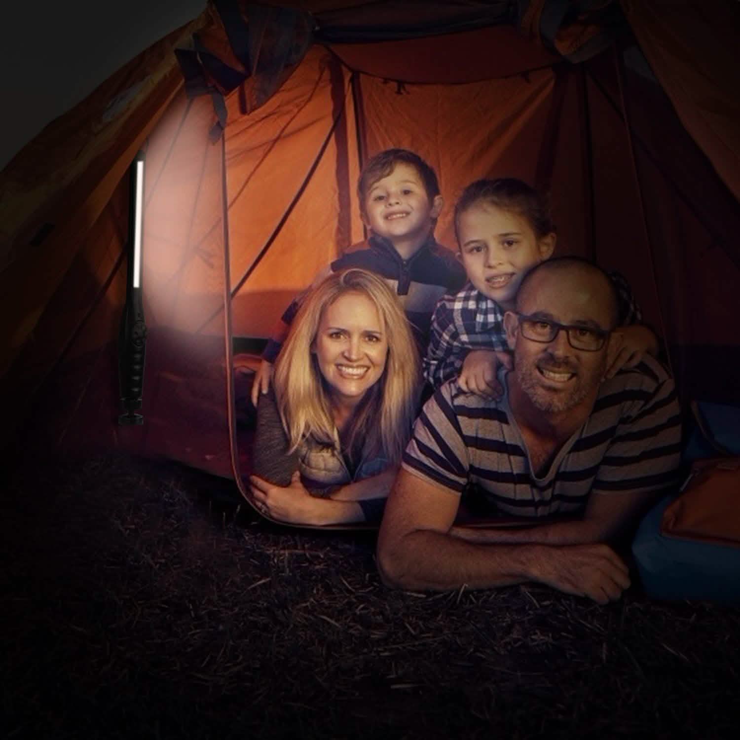 COB Work Light IPX4 Handheld Emergency LED Lamp Outdoor Lighting - Tophatter Daily Deals