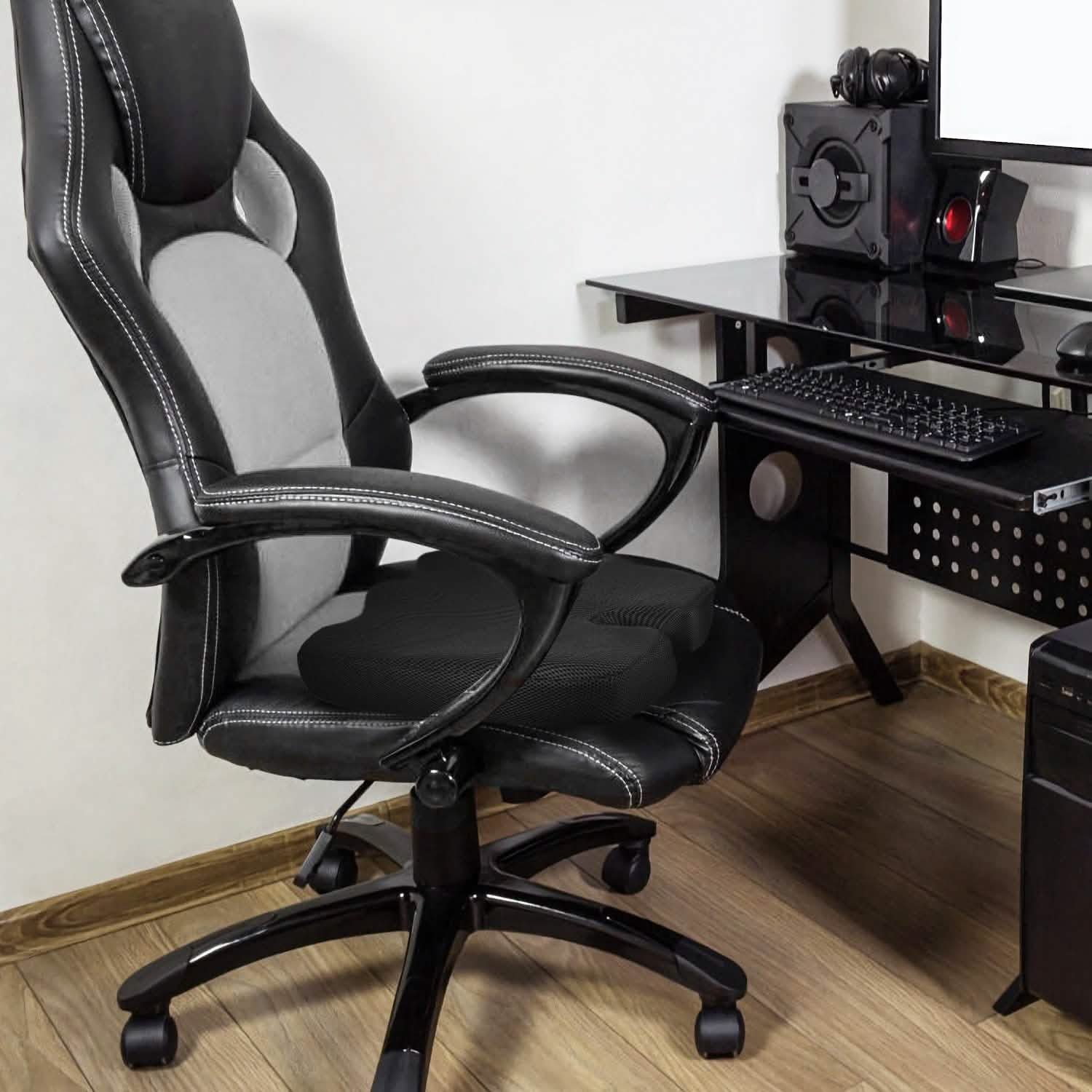 Coccyx Orthopedic Memory Foam Seat Cushion Health & Wellness - Tophatter Daily Deals