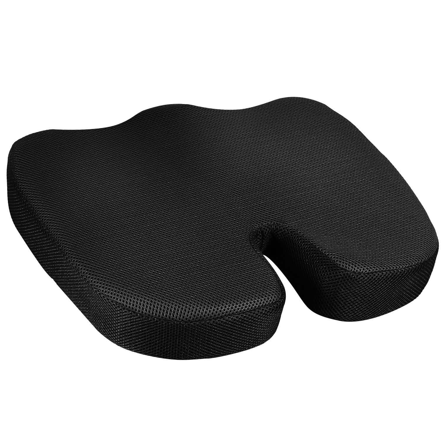 Coccyx Orthopedic Memory Foam Seat Cushion Health & Wellness - Tophatter Daily Deals