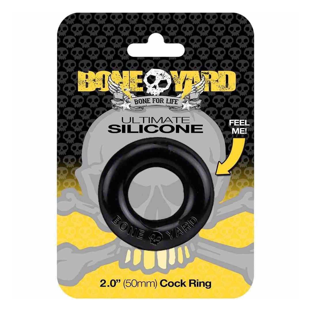 Channel 1 Releasing - Boneyard - Ultimate Silicone Cock Ring Sex Toy - Tophatter Daily Deals