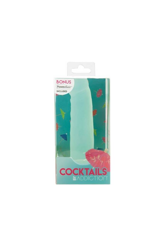 Addiction - Cocktails - 5.5 inch Silicone Dong - Mint Mojito Sex Toy - Tophatter Daily Deals