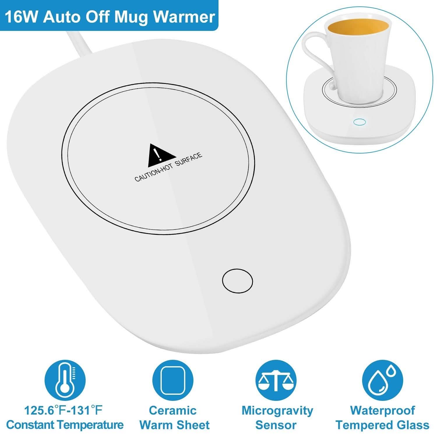 Coffee Mug Warmer Electric Heater Pad Kitchen Tools & Gadgets - Tophatter Daily Deals