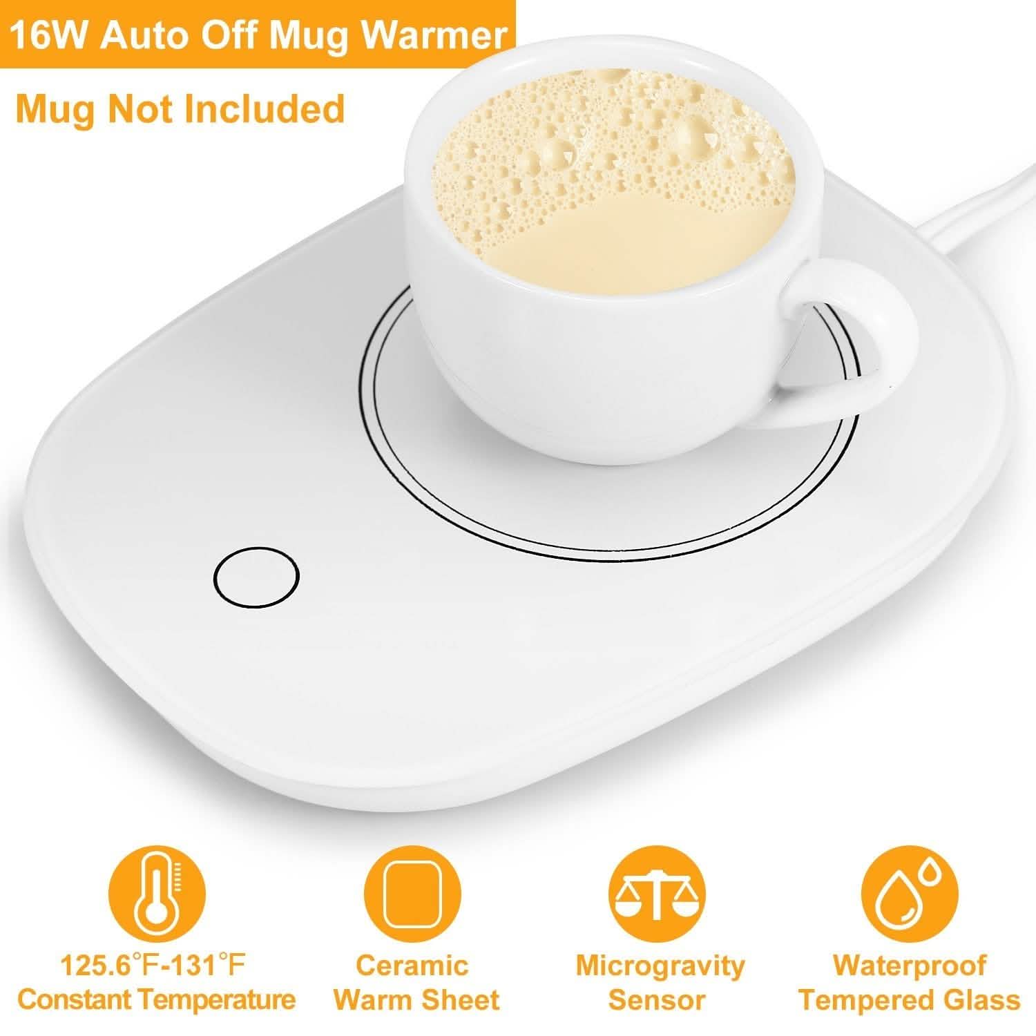Coffee Mug Warmer Electric Heater Pad Kitchen Tools & Gadgets - Tophatter Daily Deals