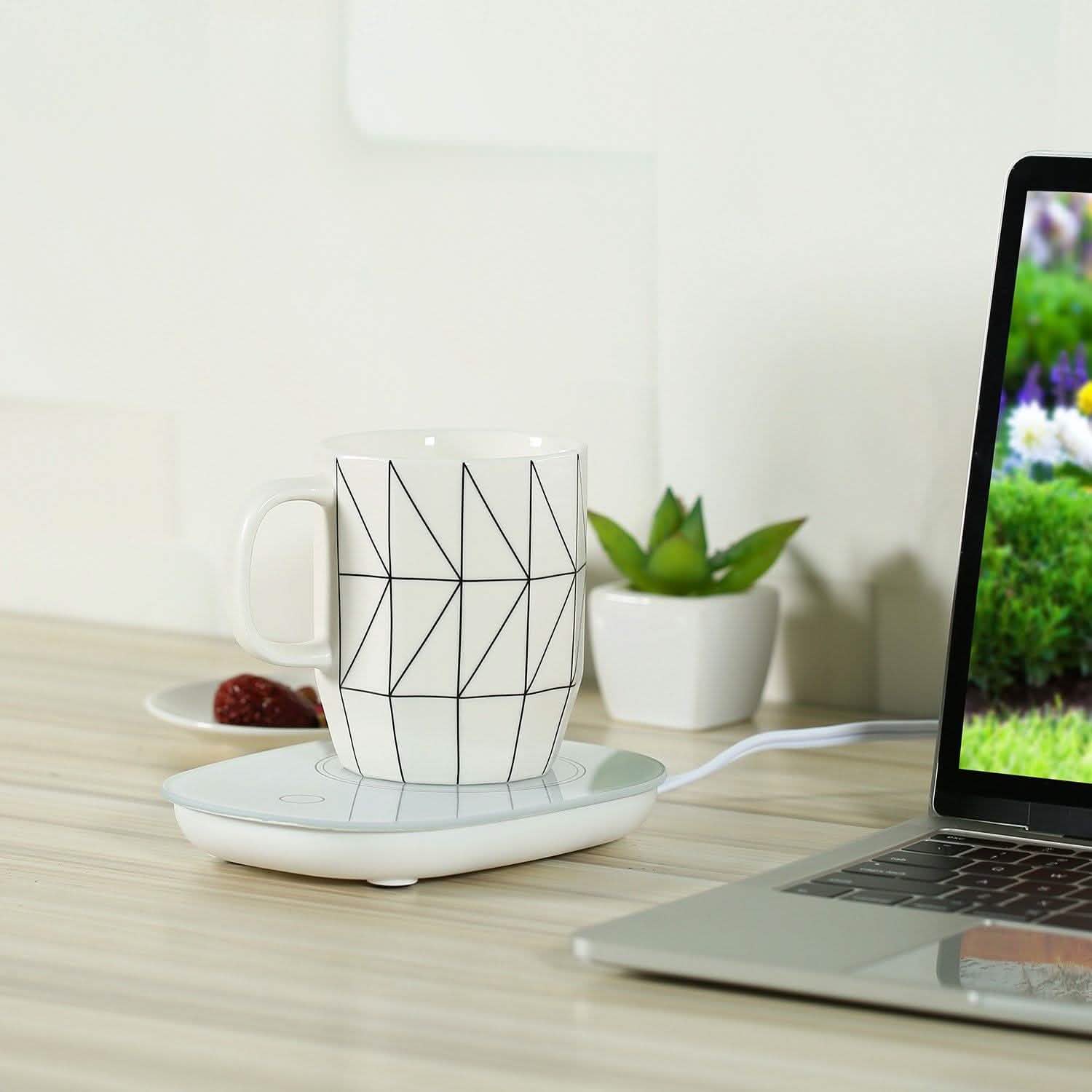 Coffee Mug Warmer Electric Heater Pad Kitchen Tools & Gadgets - Tophatter Daily Deals