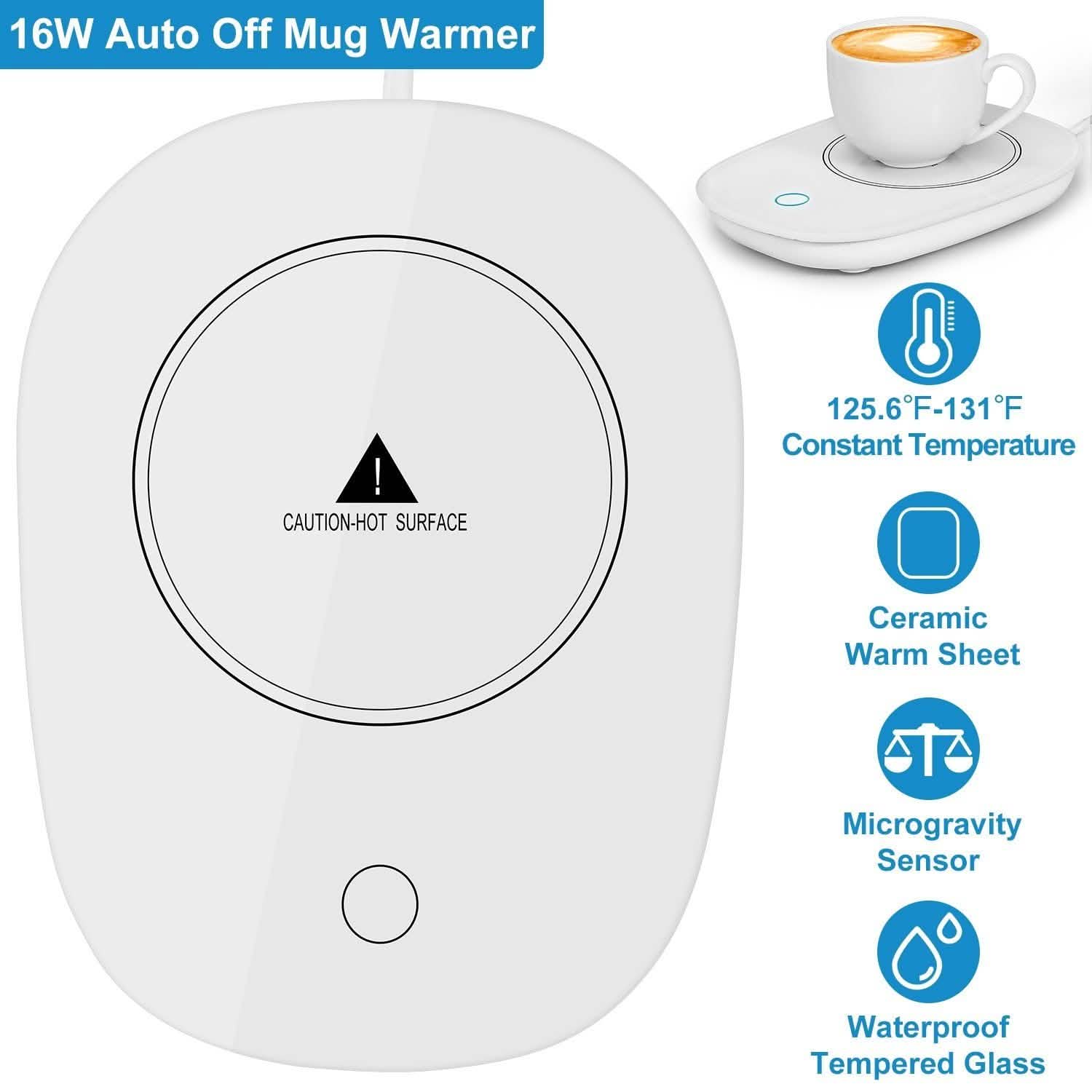 Coffee Mug Warmer Electric Heater Pad Kitchen Tools & Gadgets - Tophatter Daily Deals
