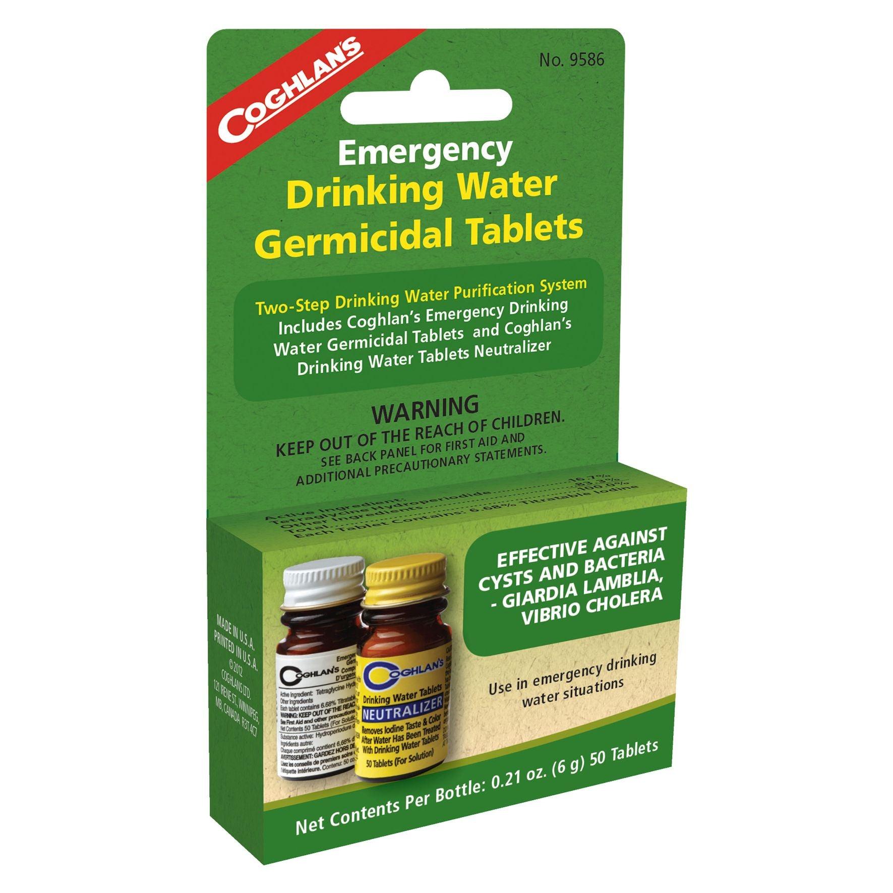 Coghlans Drinking Water Treatment Survival - Tophatter Daily Deals