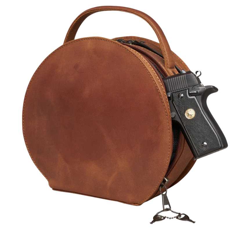 Oaklee Leather Concealed Carry Crossbody Purse Handgun Purses - Tophatter Daily Deals