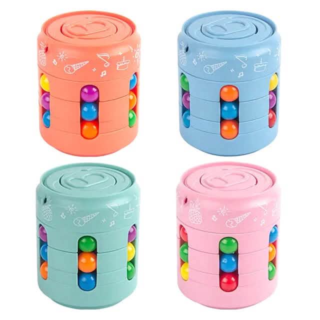 Coke Rubik's Cube Fingertip Rotating Roller Toy Toys & Games - Tophatter Daily Deals