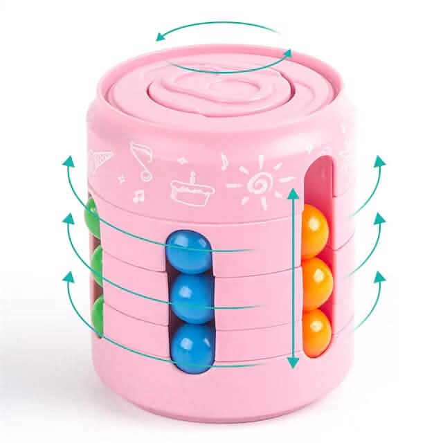 Coke Rubik's Cube Fingertip Rotating Roller Toy Toys & Games - Tophatter Daily Deals
