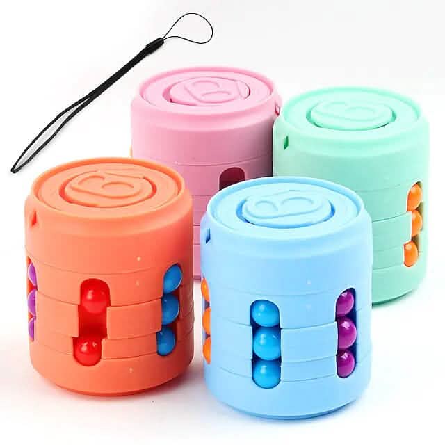 Coke Rubik's Cube Fingertip Rotating Roller Toy Toys & Games - Tophatter Daily Deals