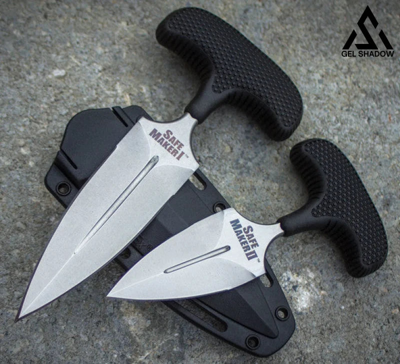 Cold Steel 4.5 in. Safe Maker I Push Knife, CS-12DBST-GS86 - Tophatter Daily Deals