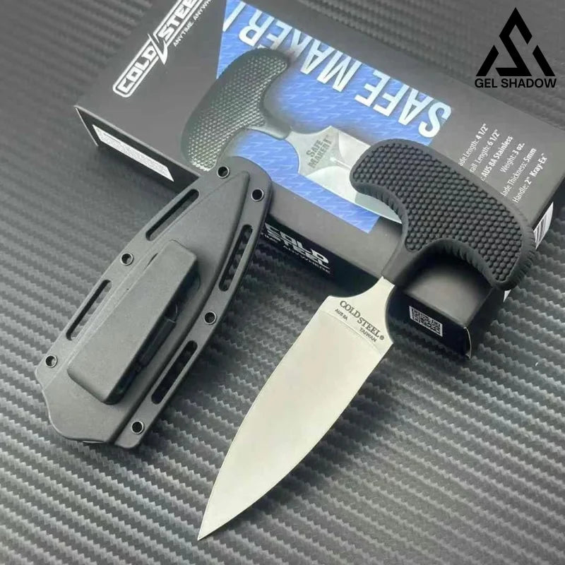 Cold Steel 4.5 in. Safe Maker I Push Knife, CS-12DBST-GS86 - Tophatter Daily Deals