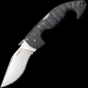 Cold Steel Spartan Serrated Folding Knife Folding Knife - Tophatter Daily Deals