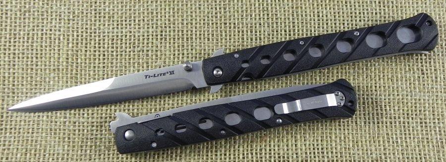 COLD STEEL TI LITE ZYTEL HANDLE - Tophatter's Army Deals KNIVES - Tophatter Daily Deals