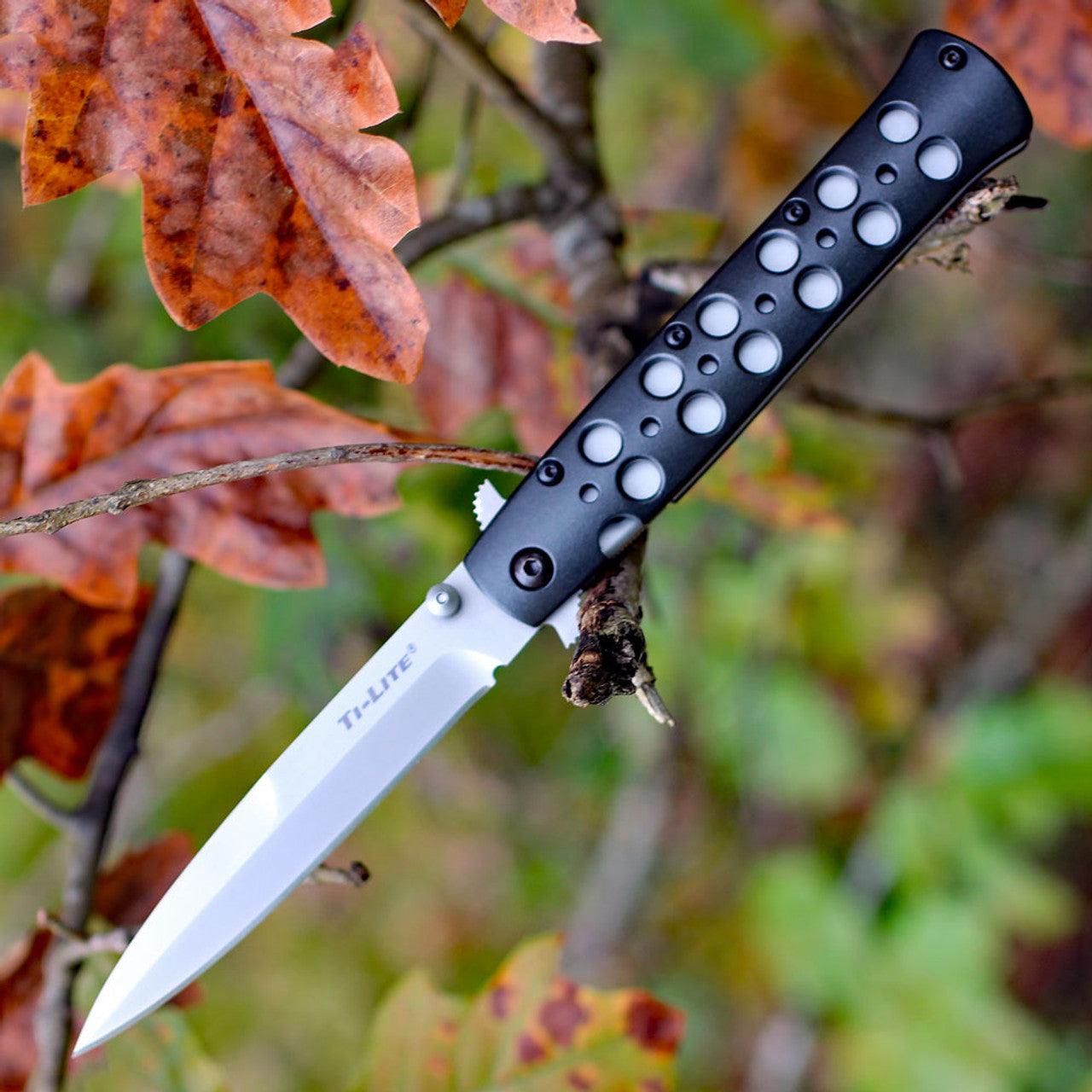 COLD STEEL TI LITE ZYTEL HANDLE - Tophatter's Army Deals KNIVES - Tophatter Daily Deals