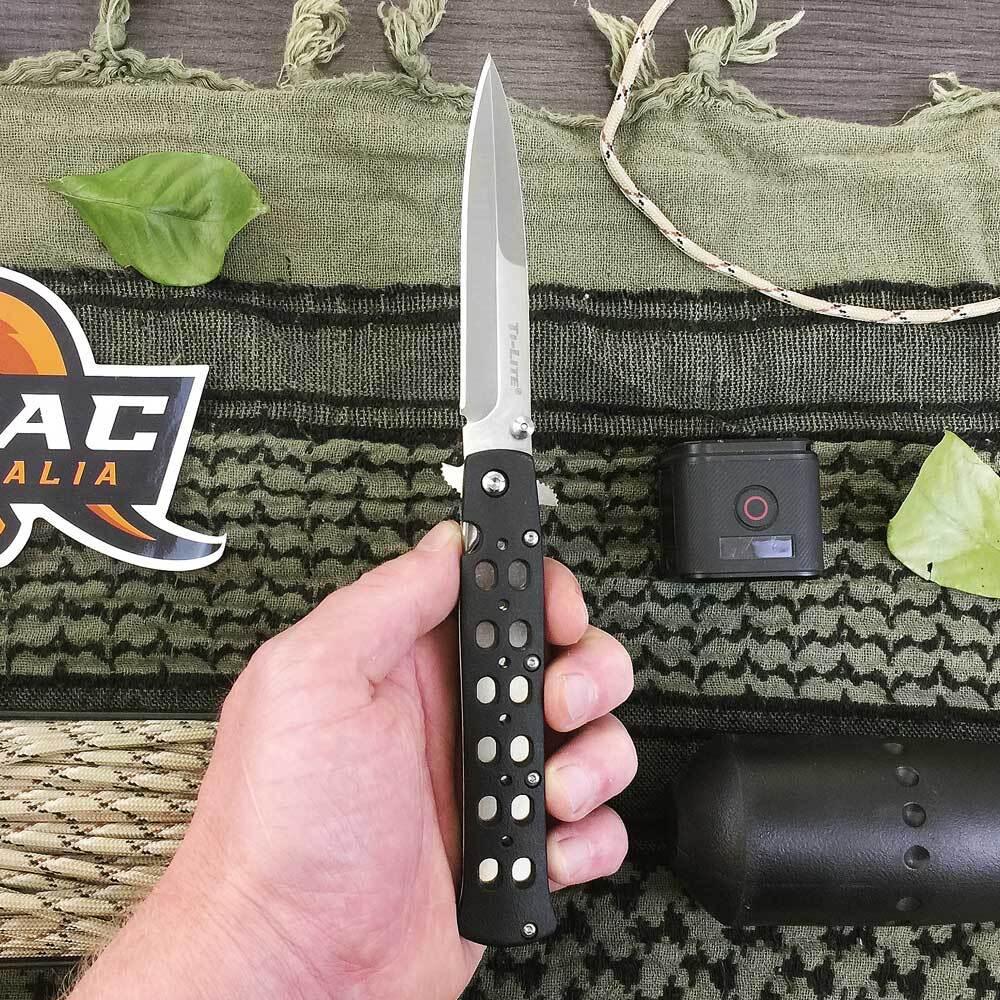 COLD STEEL TI LITE ZYTEL HANDLE - Tophatter's Army Deals KNIVES - Tophatter Daily Deals