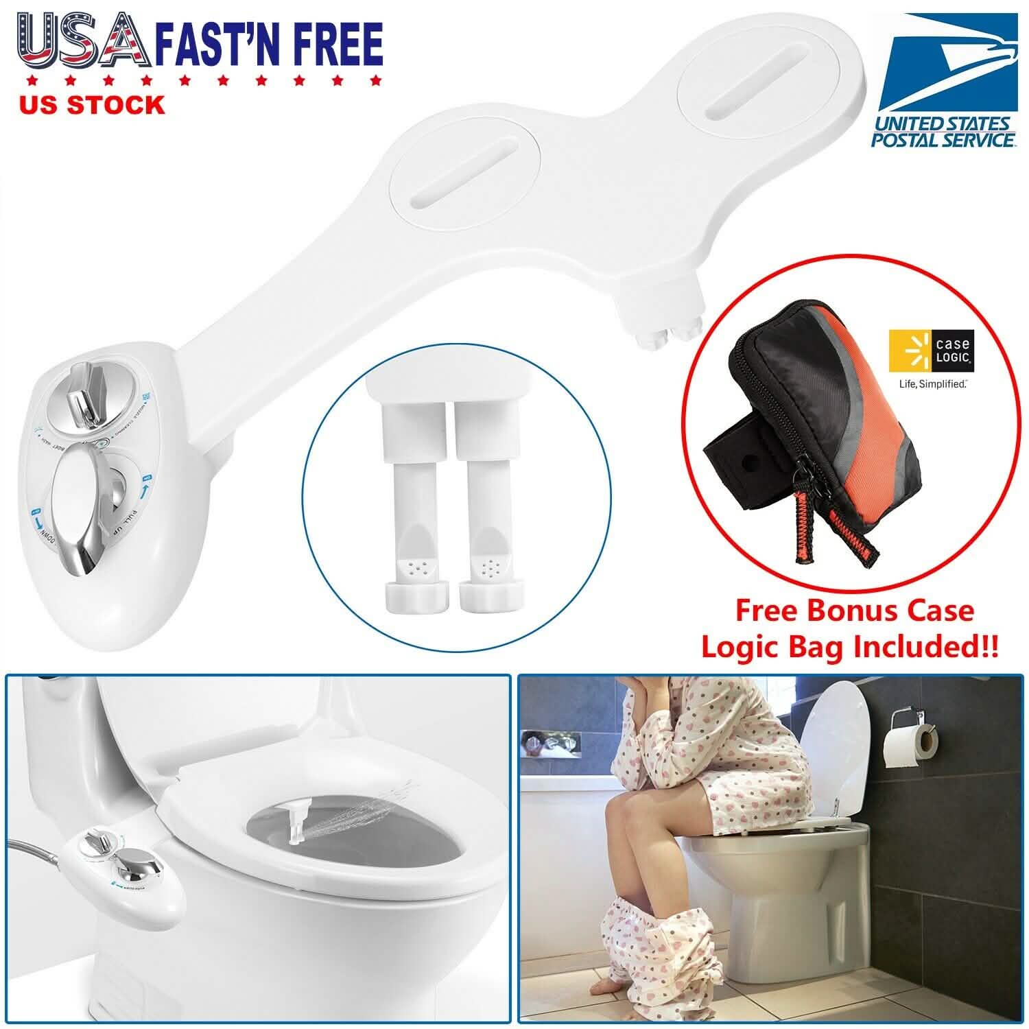 Cold Water Spray Bidet Self-Cleaning Bath - Tophatter Daily Deals