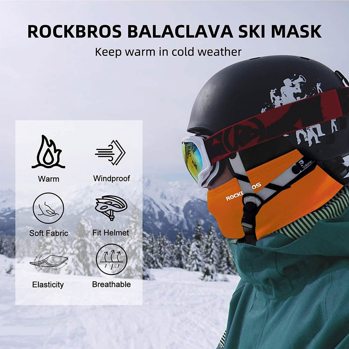 Cold Weather Ski Mask for Men Outdoor Recreation - Tophatter Daily Deals