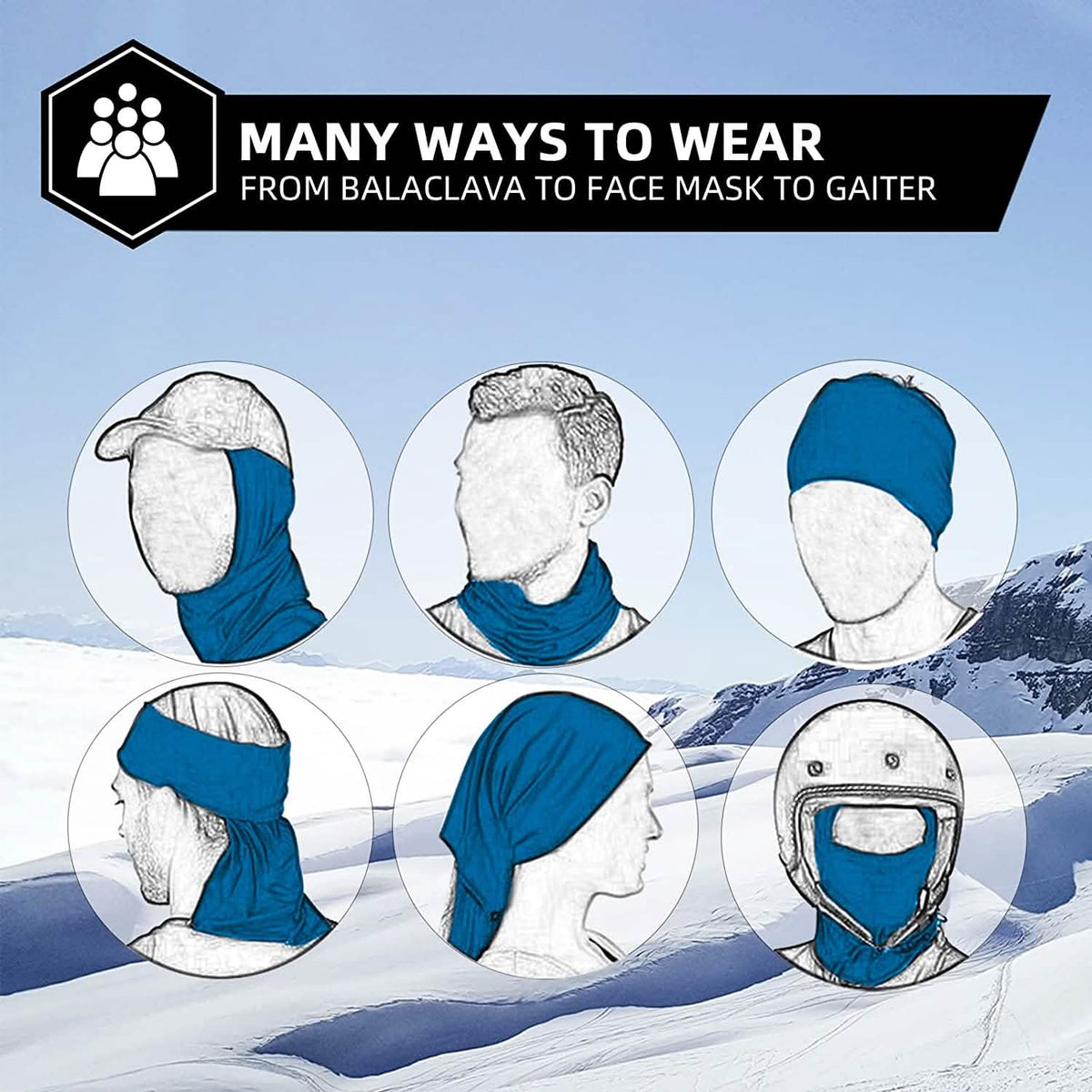 Cold Weather Ski Mask for Men Outdoor Recreation - Tophatter Daily Deals