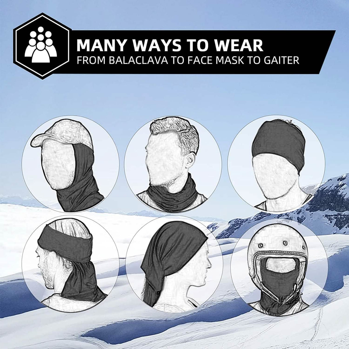 Cold Weather Ski Mask for Men Outdoor Recreation - Tophatter Daily Deals